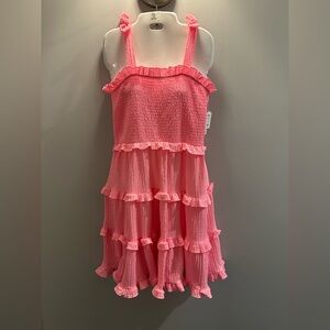 Planet Gold NWT Hot pink sundress. Size XXL 18